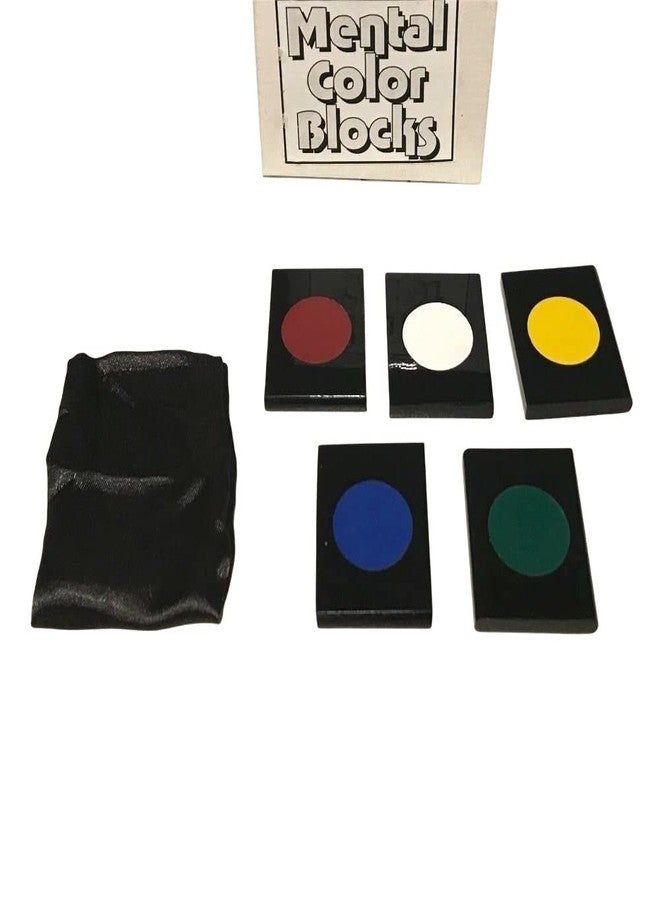 مايلز ماجيك خدعة مايلز ماجيك السحرية: مكعبات التنبؤ بالألوان الذهنية، قطع الدومينو الأكريليكية، قراءة الأفكار، التنويم الإيحائي، خدعة سحرية - Image 1